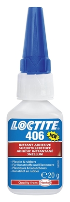 Afbeeldingen van Loctite snellijm 406 - 20 GR
