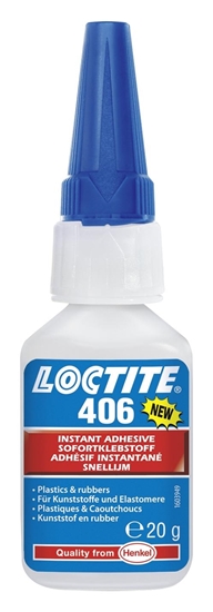 Afbeelding van Loctite snellijm 406 - 20 GR